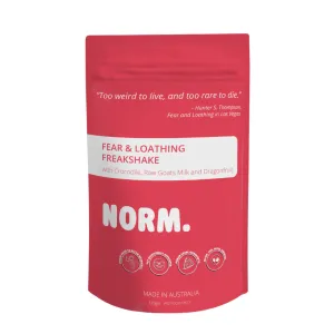 NORM. Fear and Loathing Freeze Dried Freakshake for Dogs and Cats