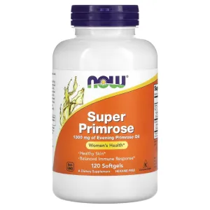 NOW Foods Super Primrose 1,300 mg 120 Softgels