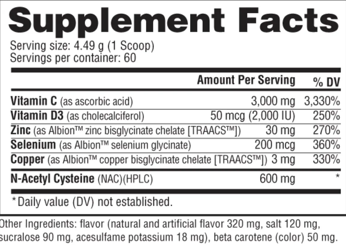 NutraBio- First Response 60 Servings