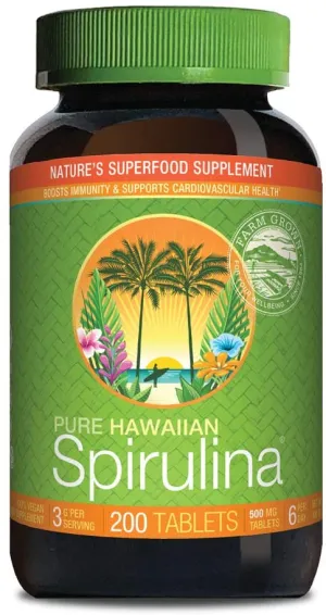 Nutrex Hawaii Pure Hawaiian Spirulina Pacifica Tablets