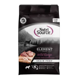 NutriSource Element Series Wild Range Grain Free Dry Dog Food 4lb