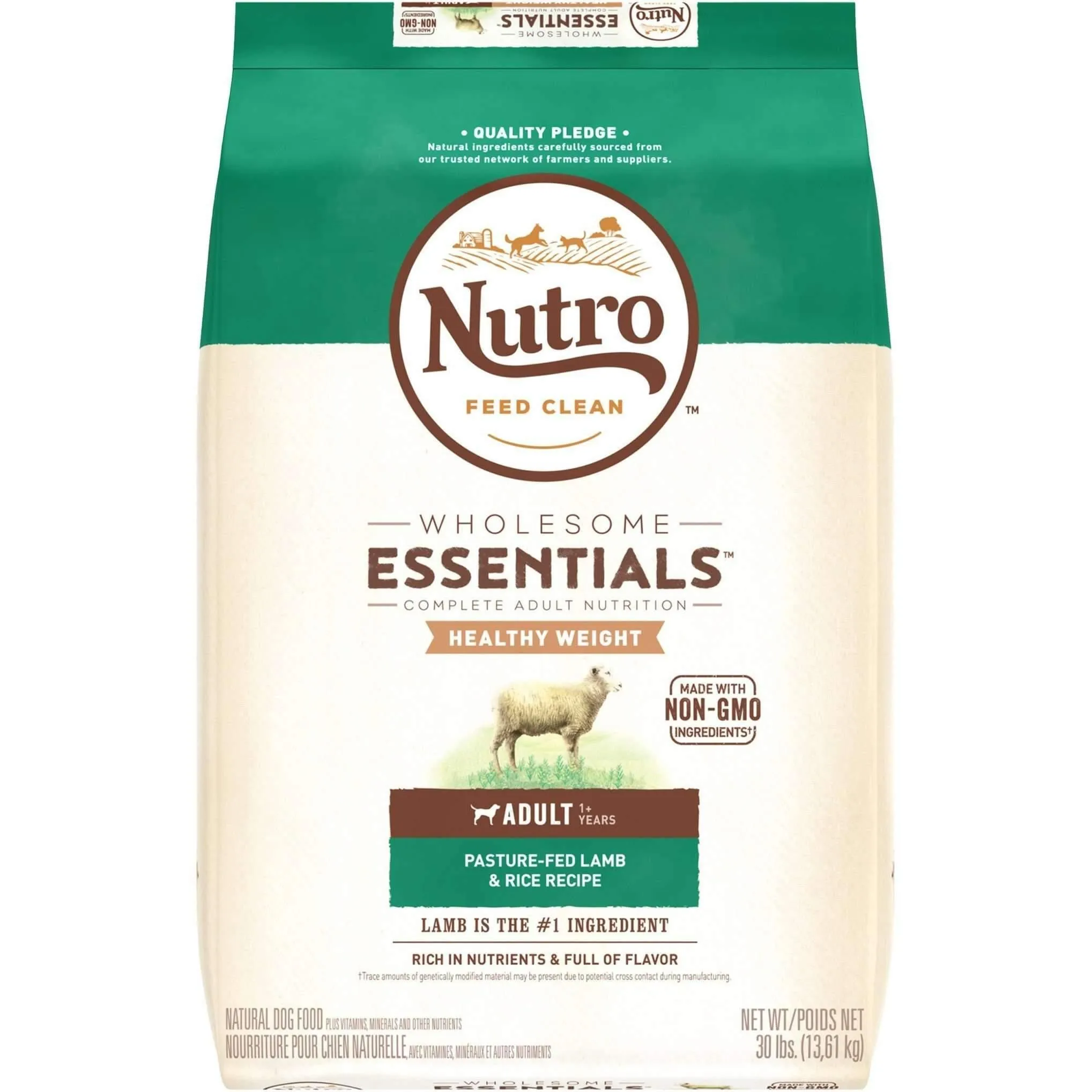 Nutro Wholesome Essentials Dog Food Adult Healthy Weight