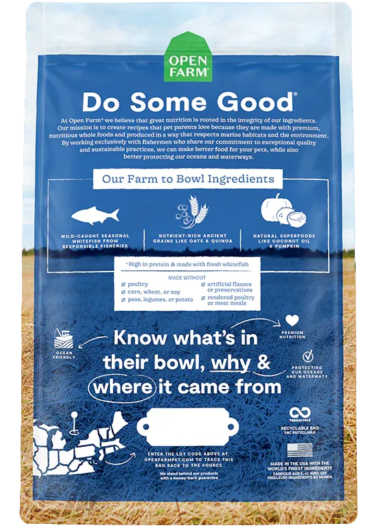Open Farm - Ancient Grains -  Catch of the Season Whitefish Dog Food