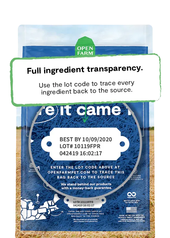 Open Farm - Ancient Grains -  Catch of the Season Whitefish Dog Food