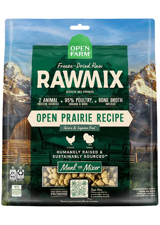Open Farm - Open Prairie Freeze Dried Morsels Dog Food