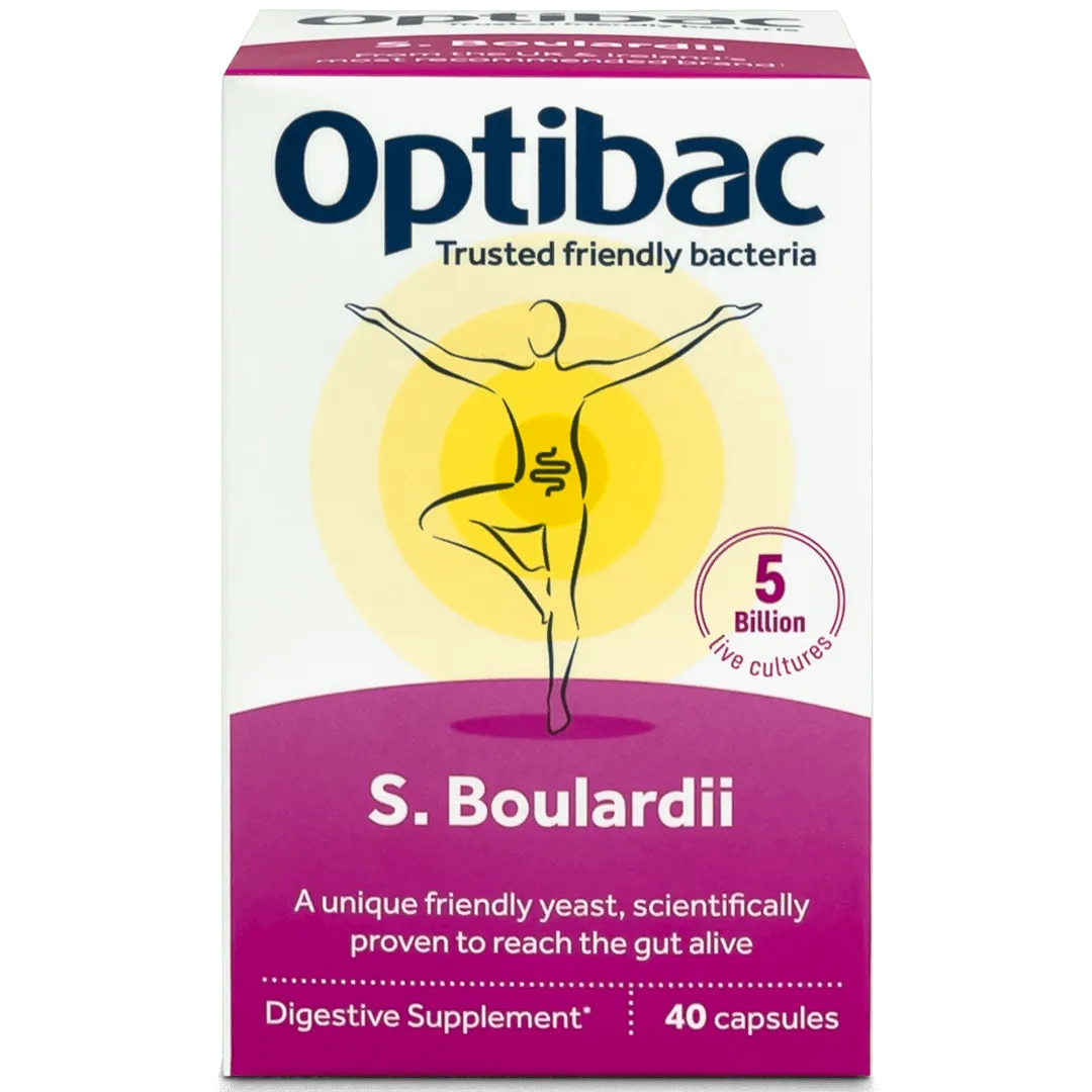 OptiBac Saccharomyces Boulardii 40 Capsules