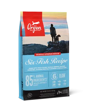 Orijen Six Fish Dry Dog Food 23.5lb