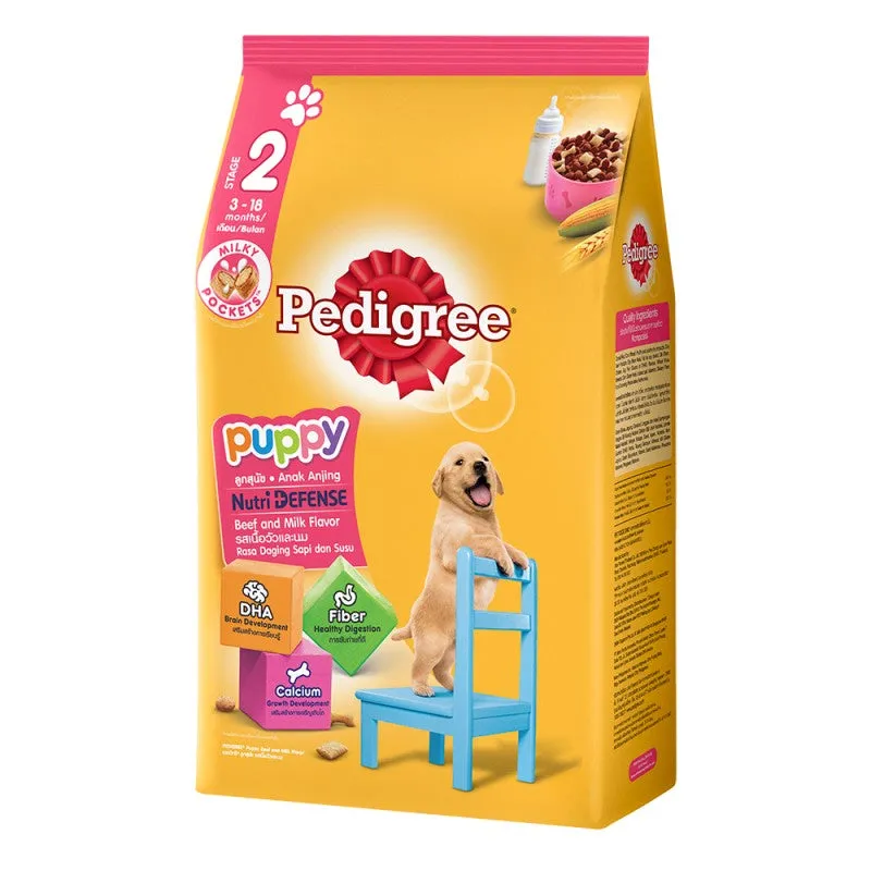 Pedigree Dry Dog Food 400g All Breeds & Flavors for Adult/Puppy NutriDefense