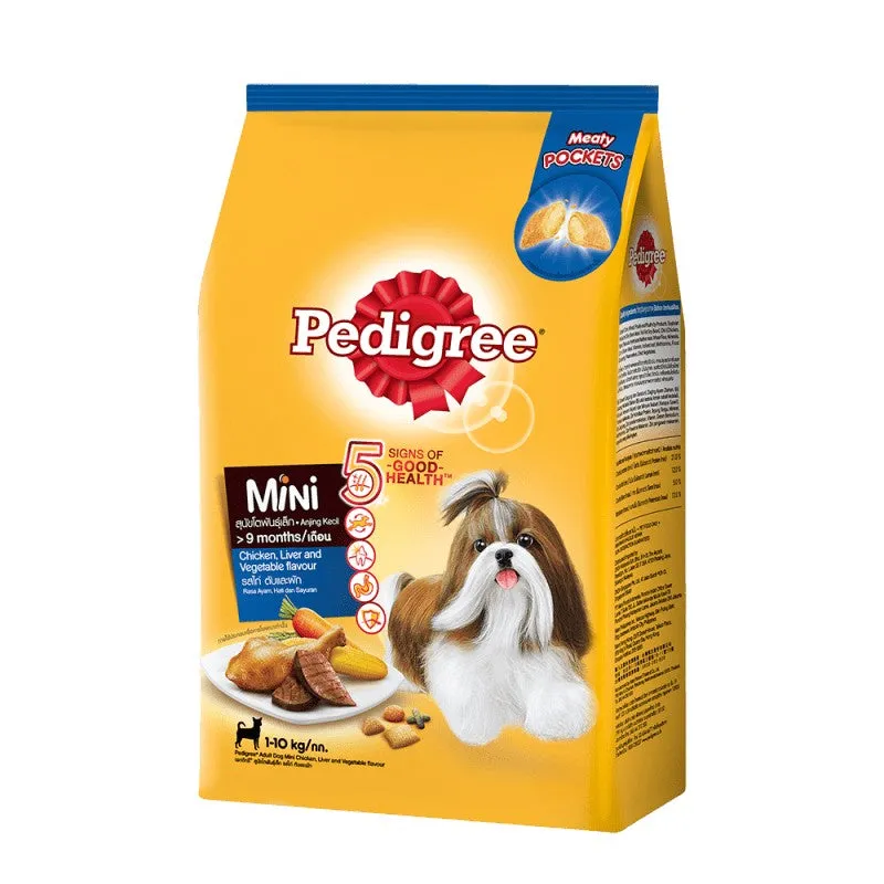 Pedigree Dry Dog Food 400g All Breeds & Flavors for Adult/Puppy NutriDefense