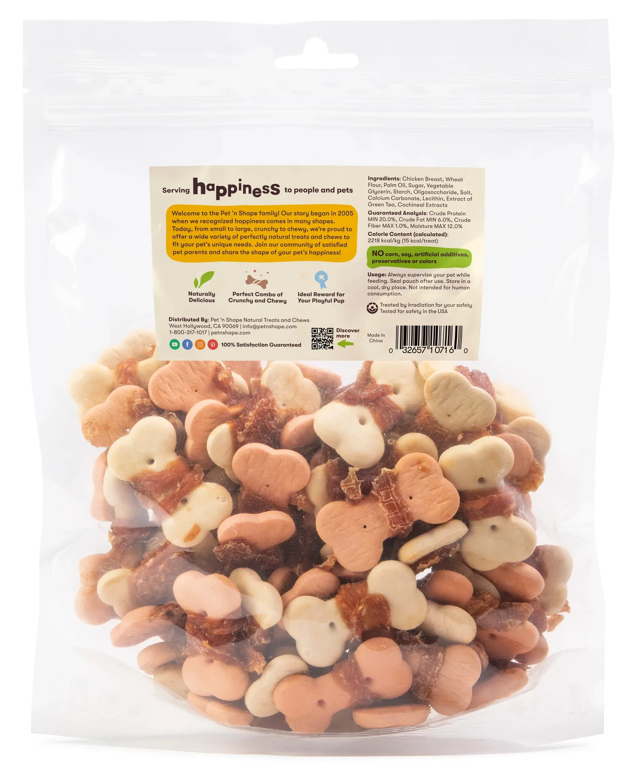 Pet 'n Shape Chik 'n Biscuits 35-oz, Dog Treat