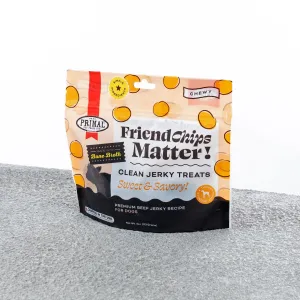 Primal Friendships Matter Beef Jerky Chips