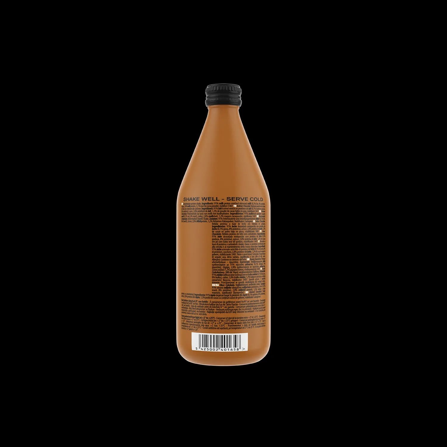 QNT Protein High Carbohydrate Post Training Recovery Shake - 12 X 500ml