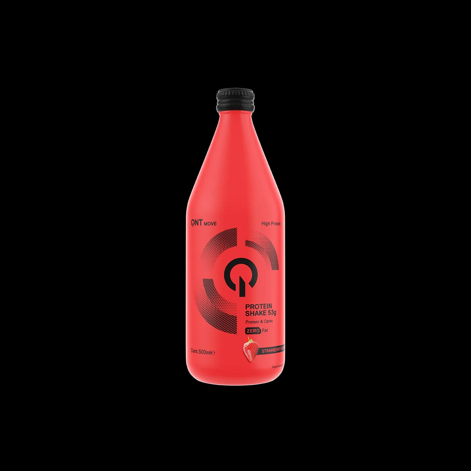 QNT Protein High Carbohydrate Post Training Recovery Shake - 12 X 500ml