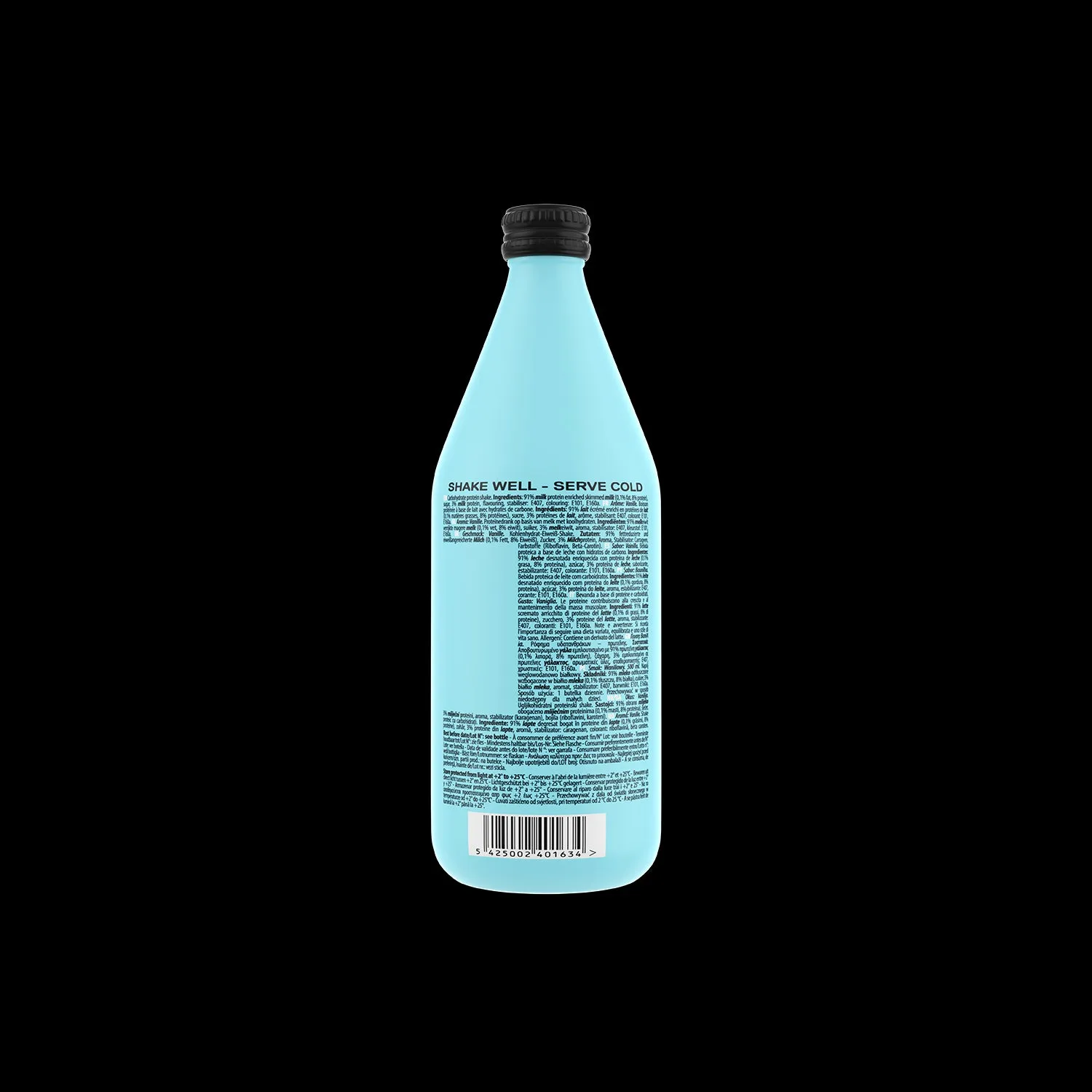 QNT Protein High Carbohydrate Post Training Recovery Shake - 12 X 500ml