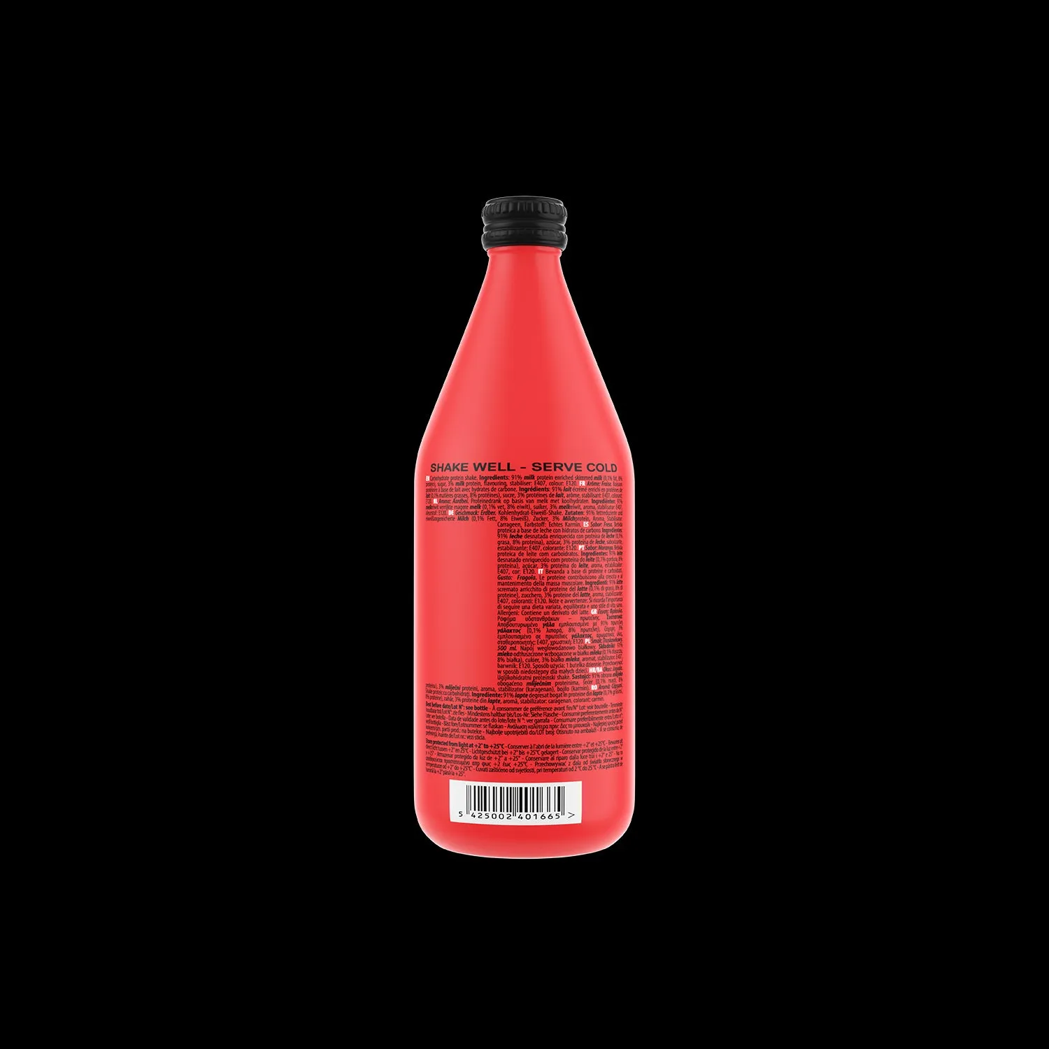 QNT Protein High Carbohydrate Post Training Recovery Shake - 12 X 500ml