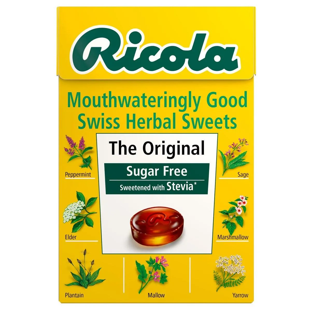 Ricola Original Sugar Free Sweetened with Stevia 45g