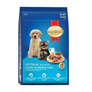 Smart Heart Puppy Dog Food Dry Chicken Egg and Milk, 3 kg