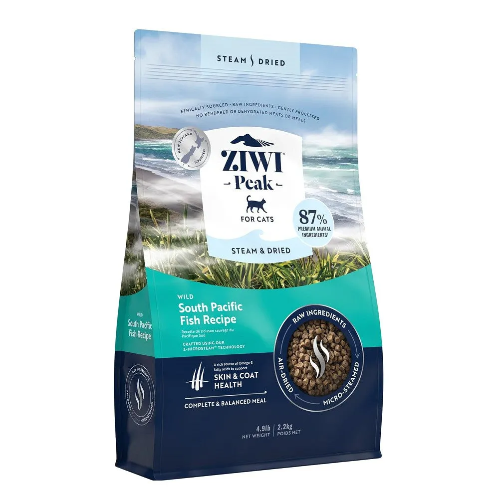 Steam & Dried - Wild South Pacific Fish Cat Food