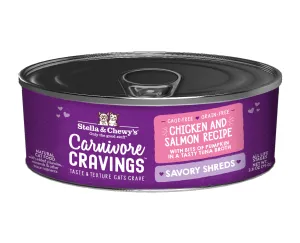 Stella & Chewy's Cat Carnivore Cravings Savory Shreds Chicken & Salmon