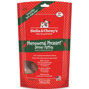Stella & Chewy’s Phenomenal Pheasant Dinner Patties Freeze-Dried Dog Food