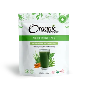 Supergreens with Turmeric and Probiotics
