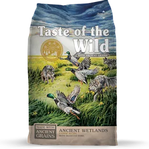 Taste of the Wild with Ancient Grains Ancient Wetlands Recipe with Fowl Dry Dog Food