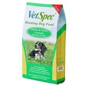 VetSpec Working Puppy & Junior Chicken - 15 kg