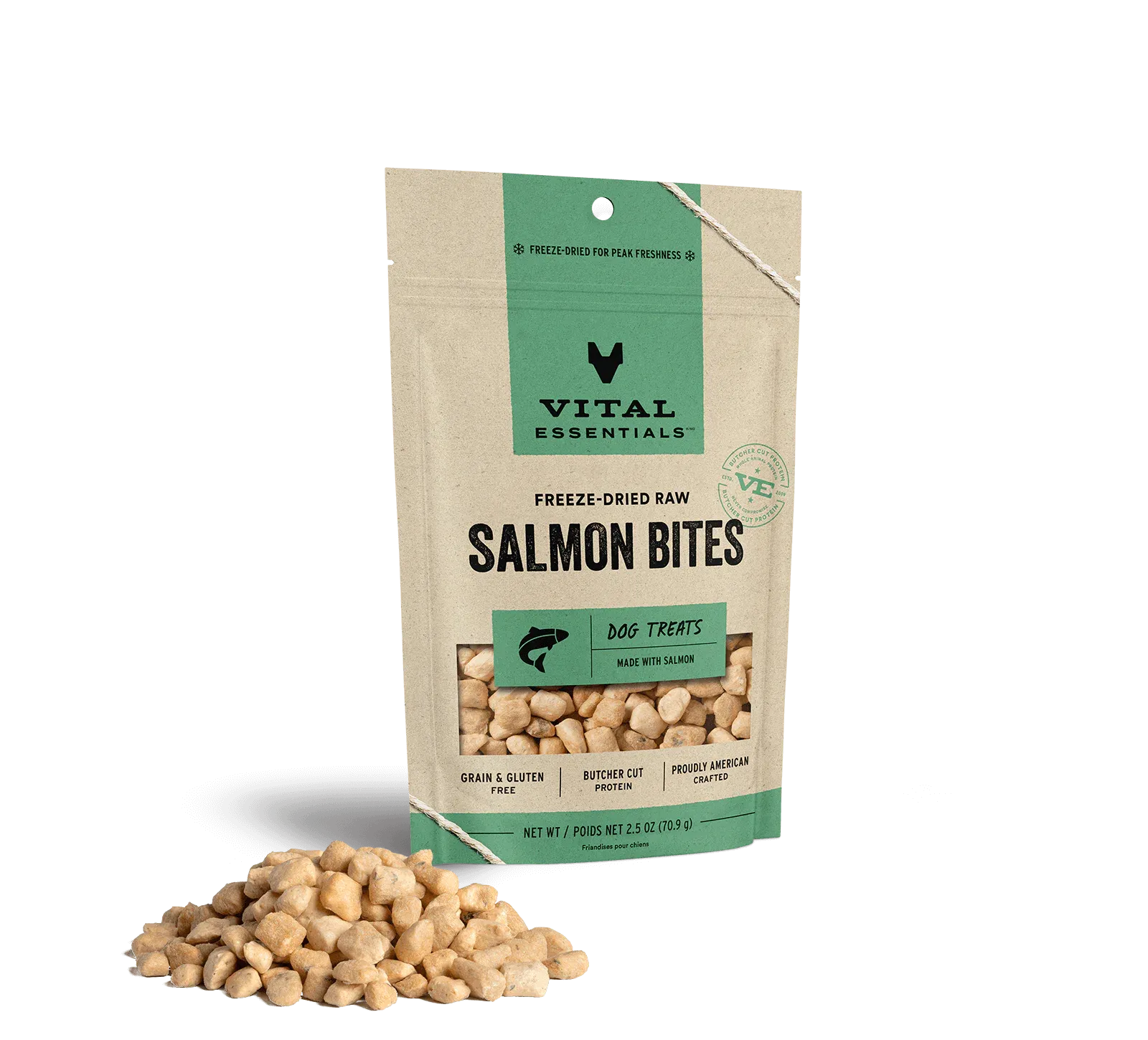 Vital Essential Salmon Bites 2.5 oz