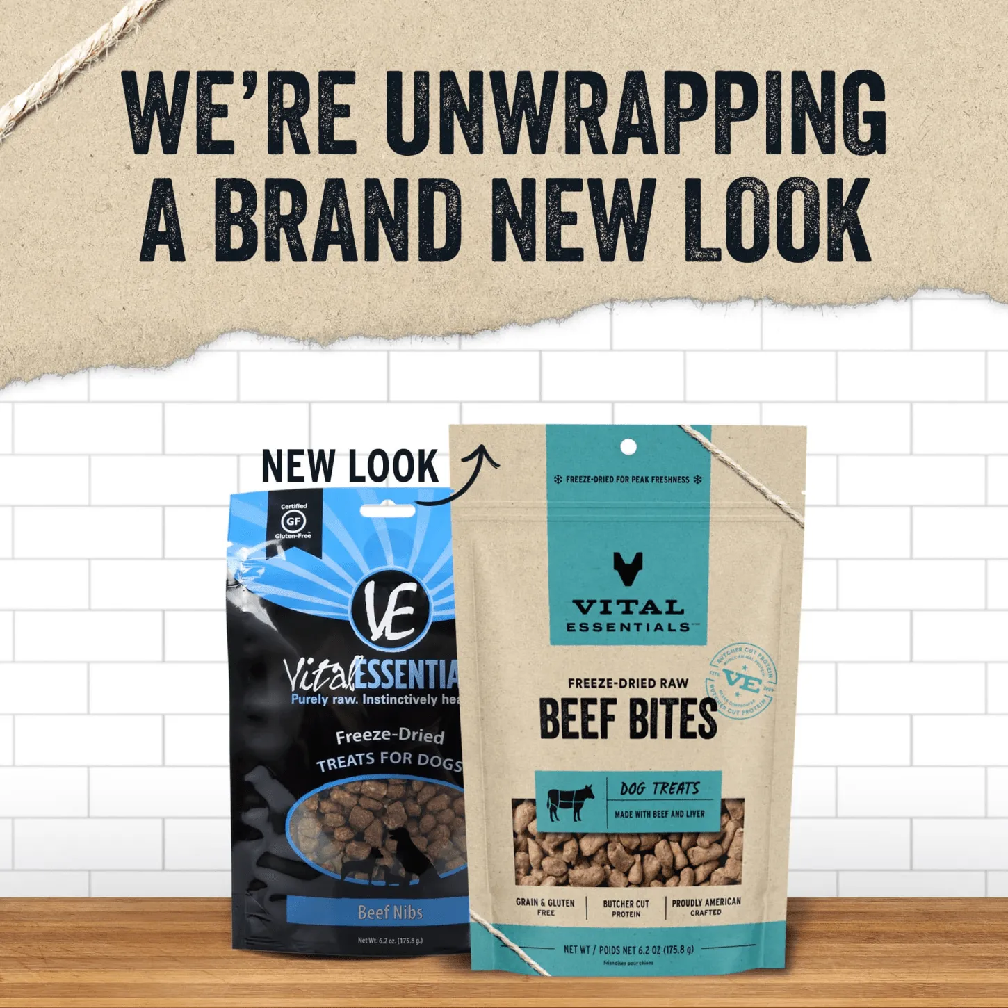 Vital Essentials Freeze-Dried Beef Bites Dog Treats