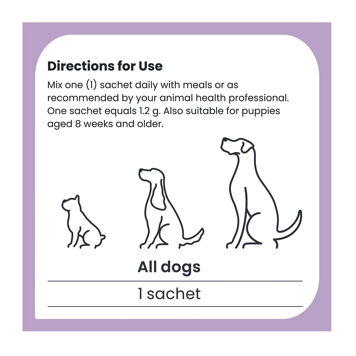 ZamiPet High Strength Probiotics   Relax & Calm 30 x 1.2g Powder Sachets for Dogs