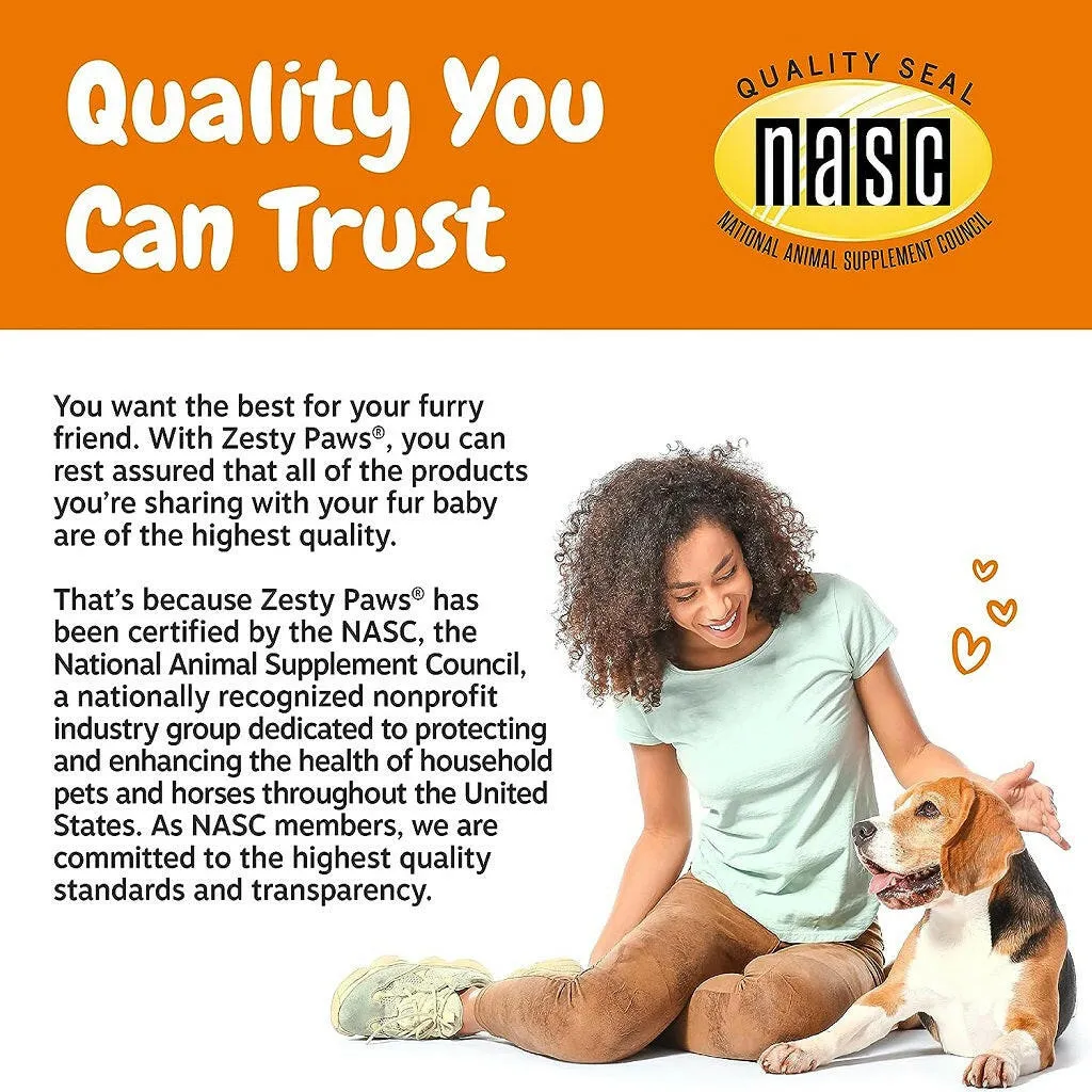 Zesty Paws Vet Strength Pre, Pro & Postbiotics Bites Rotisserie Chicken Flavored Chews for Dogs (90 ct)